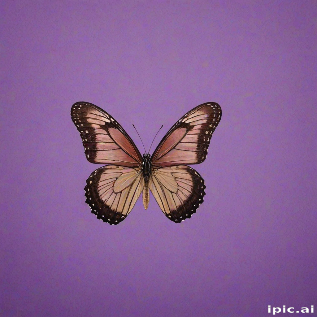 butterfly purple background