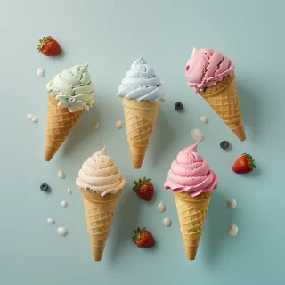 images of a ice cream cone