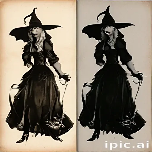 vintage witch images