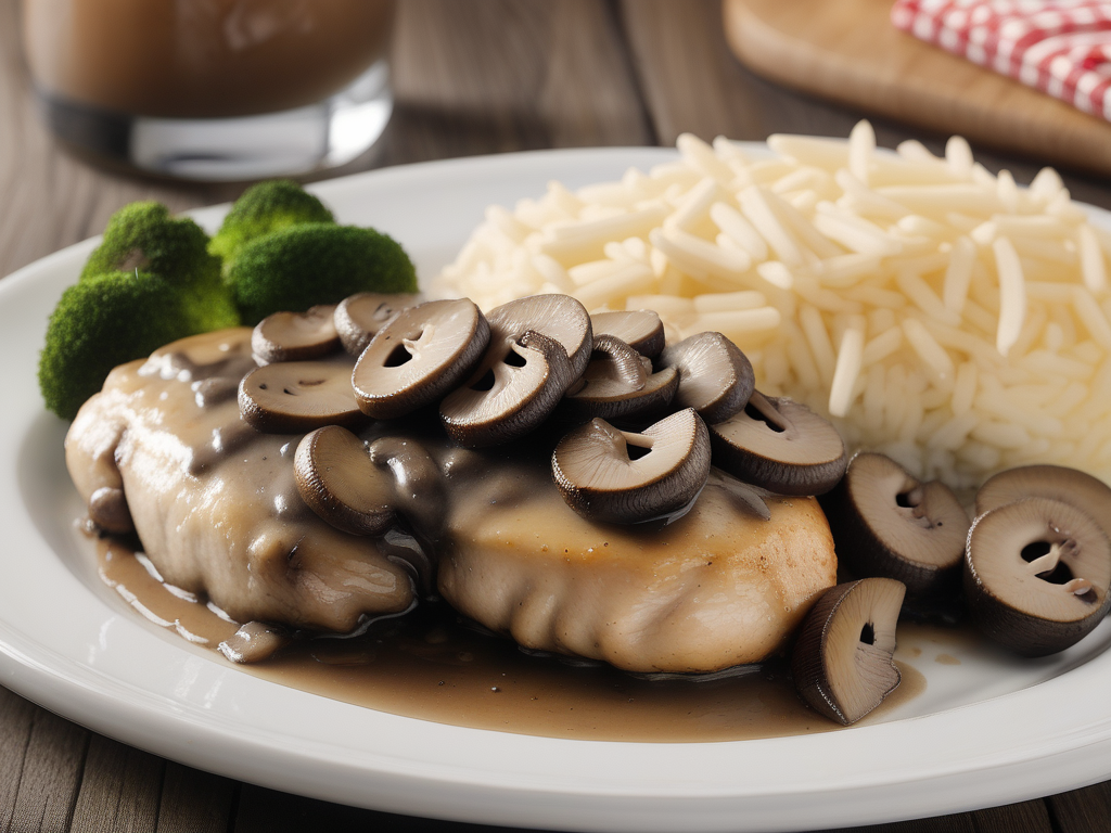 texas roadhouse portobello mushroom chicken