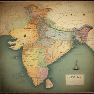 map of india
