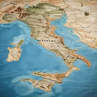 map of italy