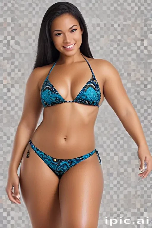 black woman in bikini png