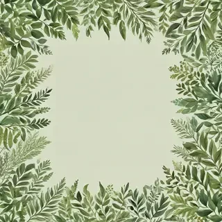 greenery border