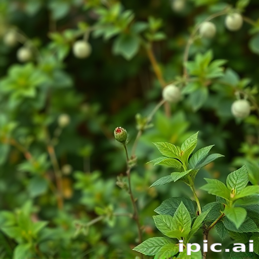 greenery background aesthetic