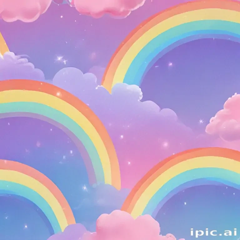 aesthetic rainbow backgrounds
