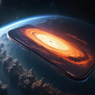 iphone space wallpaper