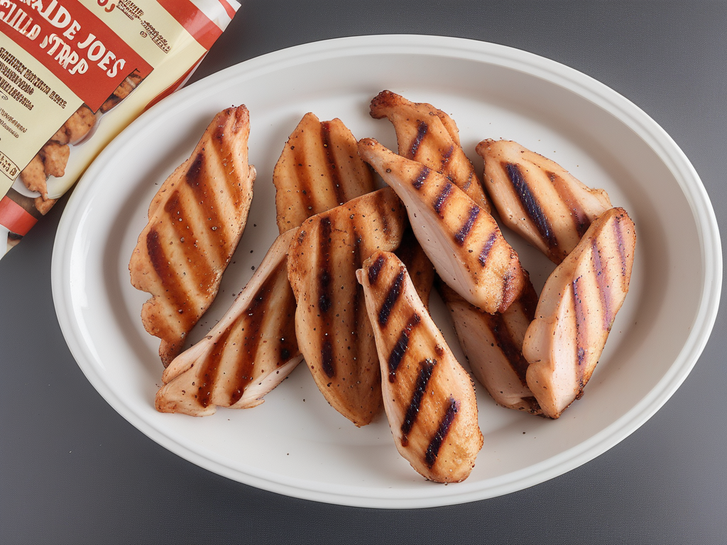 trader joe's grilled chicken strips