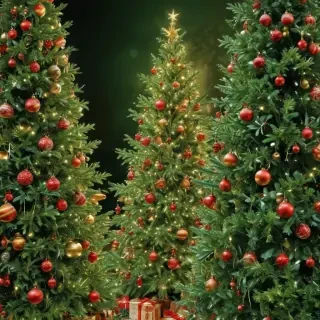 christmas wallpaper green