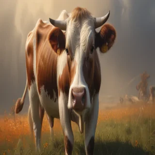 aesthetic cow print