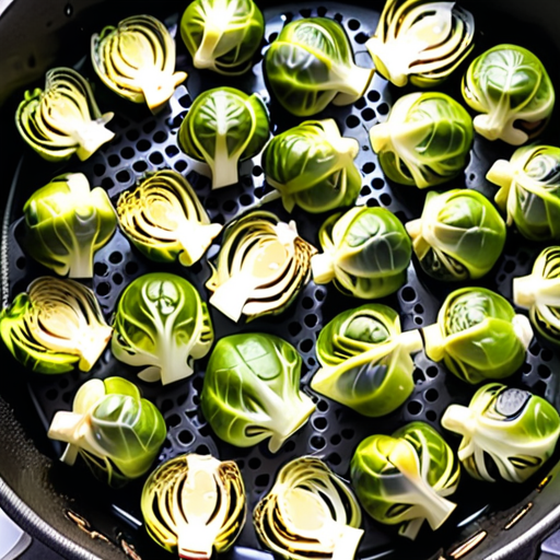 air frying frozen brussel sprouts