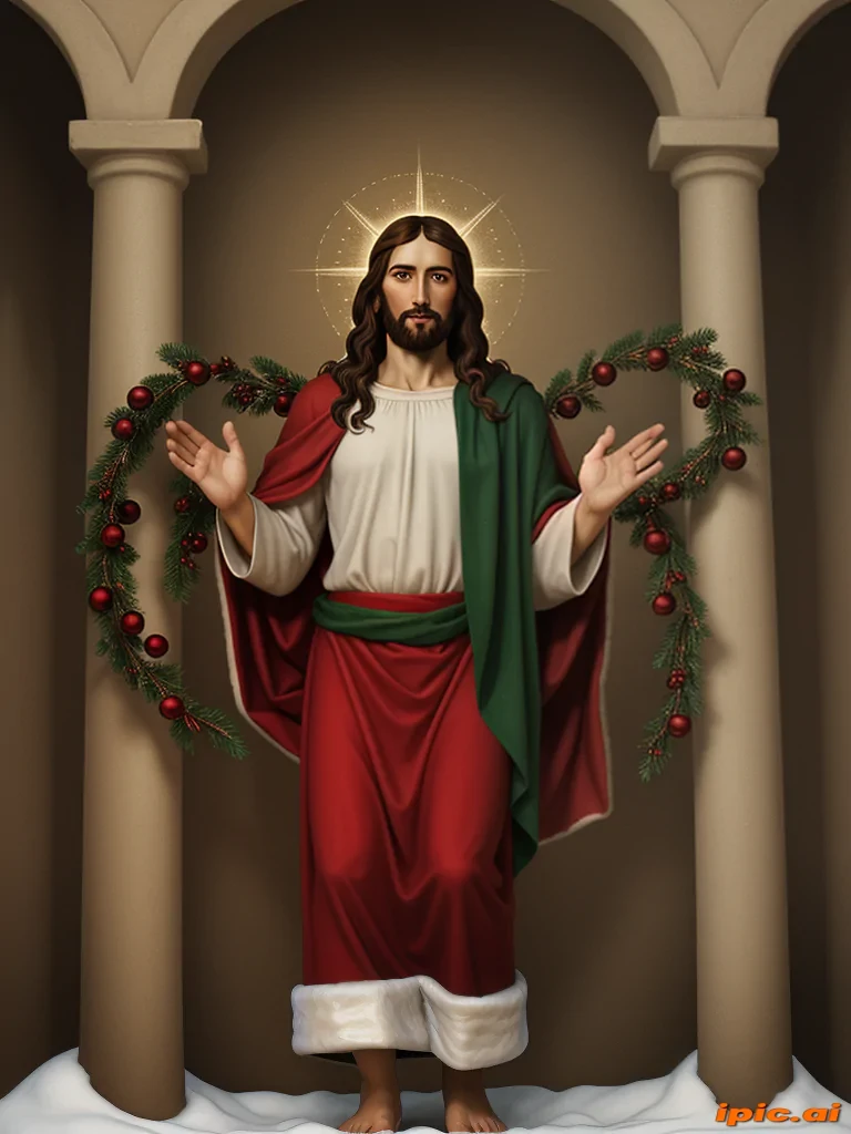 jesus at christmas images