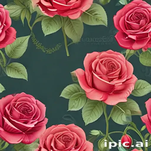 rose border