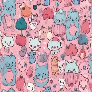 aesthetic wallpaper cartoon