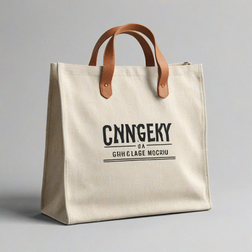 canvas bag mockup