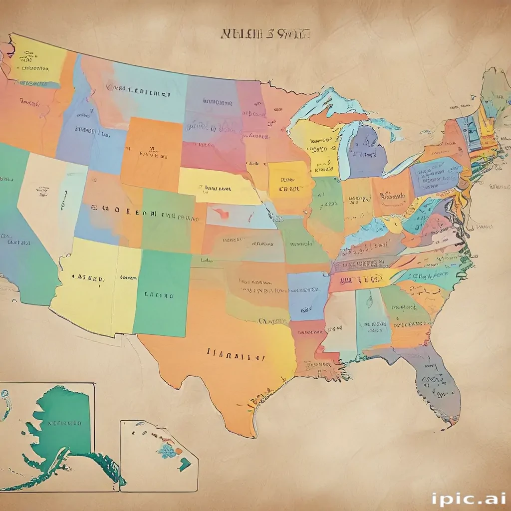 us states on a map
