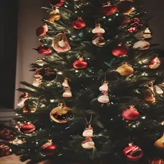 christmas aesthetic background