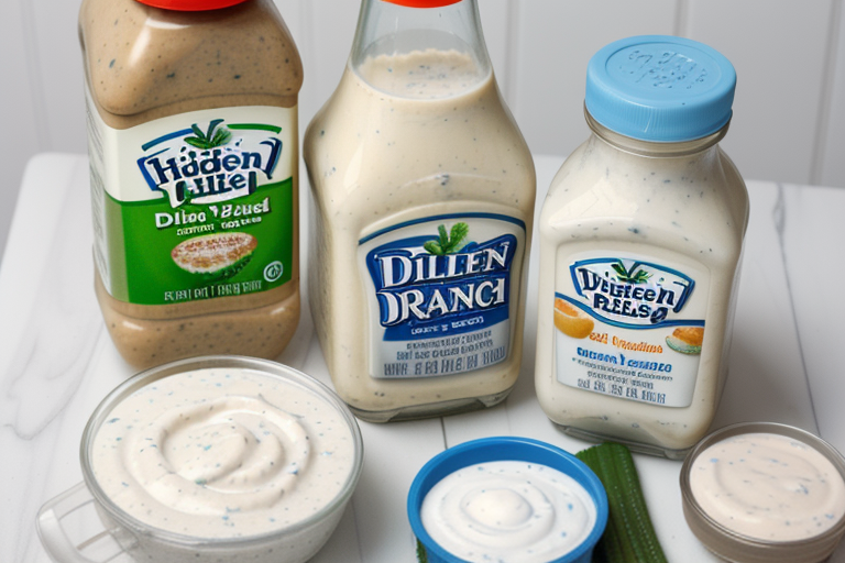 hidden valley ranch dressing nutrition