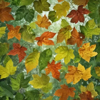 background leaves