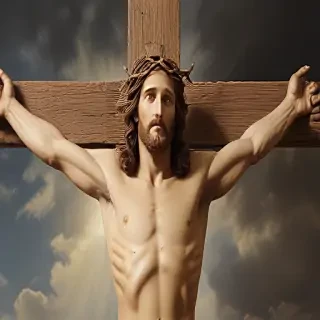 images jesus on cross
