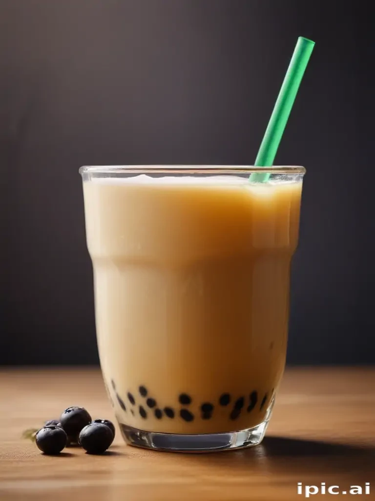 milk tea boba wallpaper
