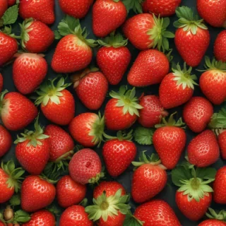 strawberry background aesthetic