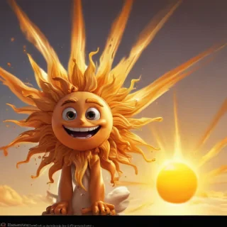 sun cartoon png