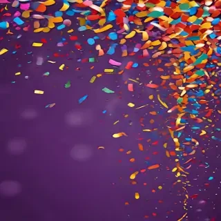 confetti vector