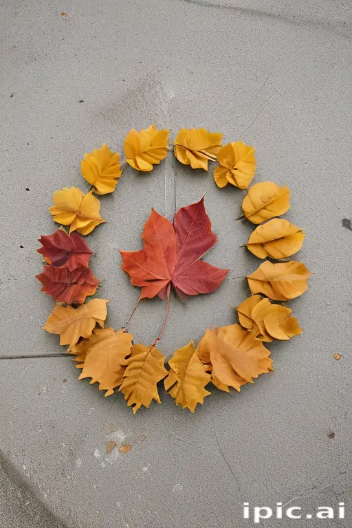 leaf circle