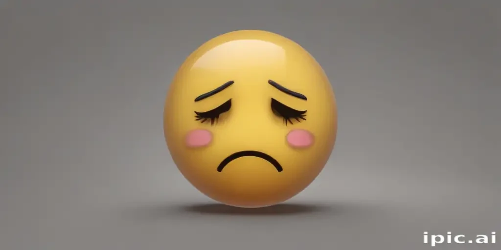 sad emoji transparent