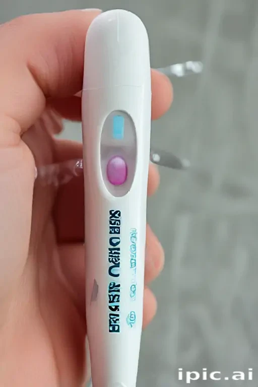 positive pregnancy test images