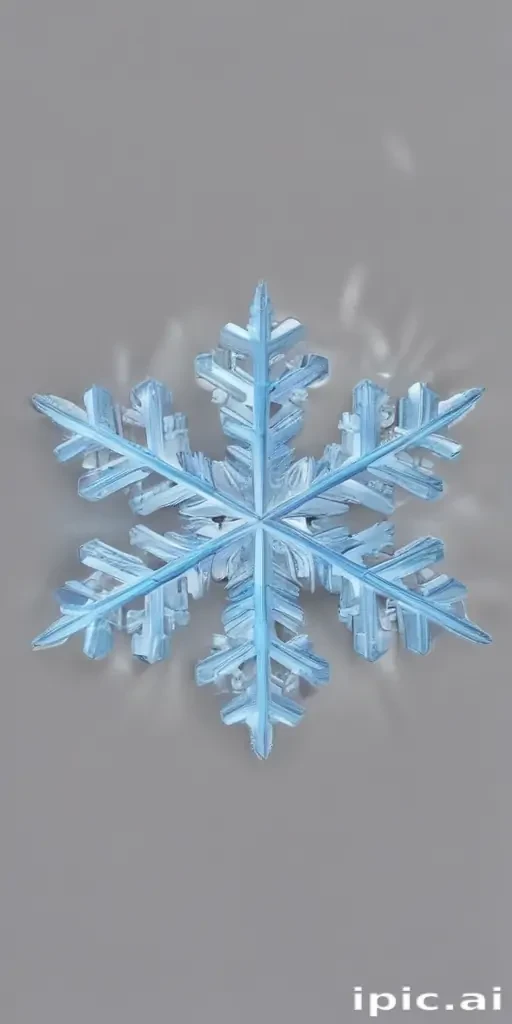transparent background snowflake clipart