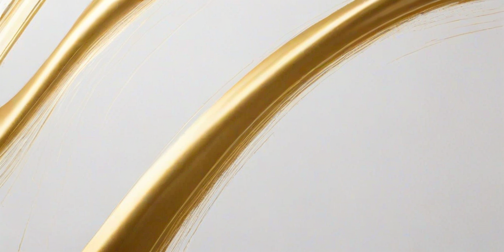 gold and white background