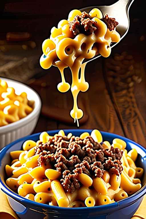 kraft mac n cheese with ground beef
