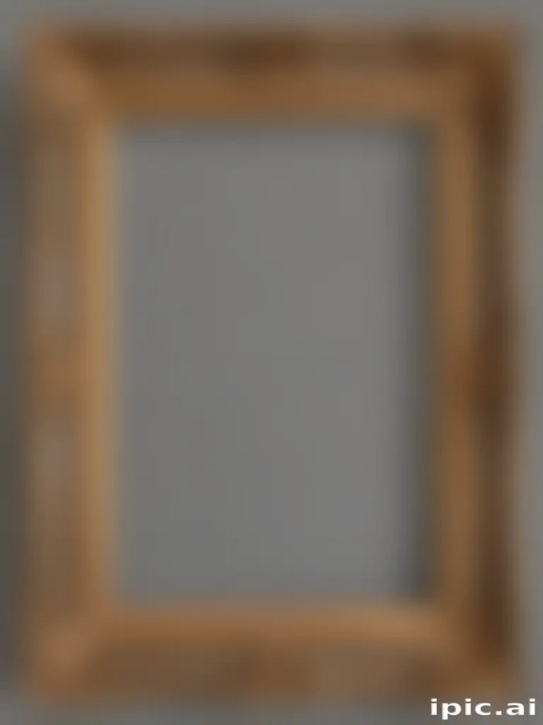 picture frame transparent