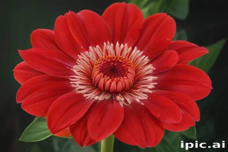 red flower png
