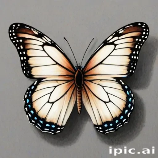 picture of butterfly drawing