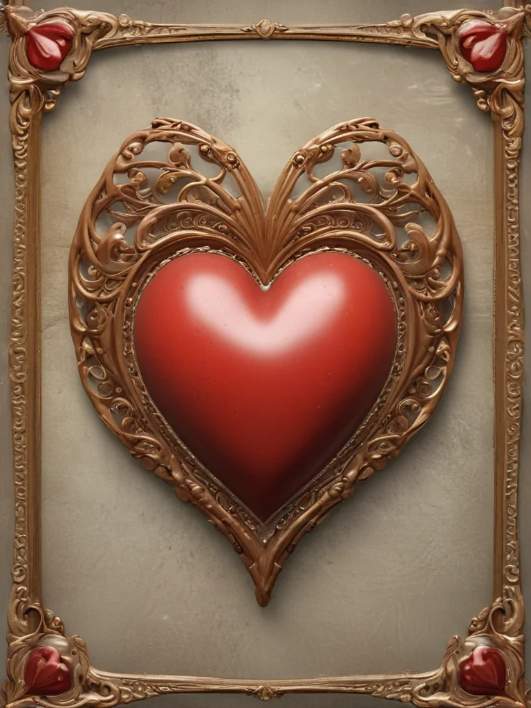 heart border png aesthetic