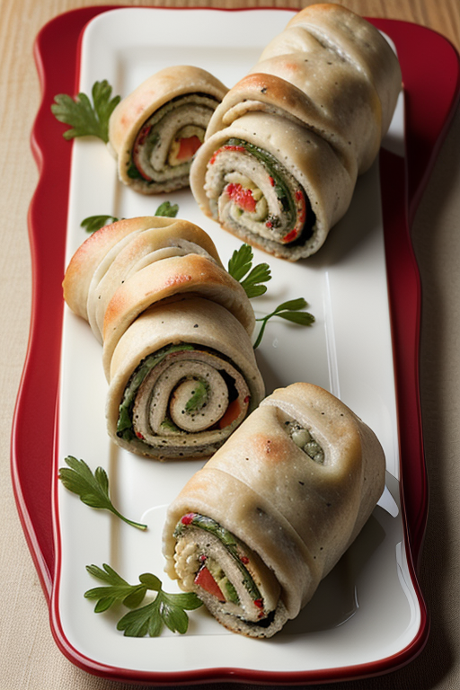 turkey stuffing roll ups recipe