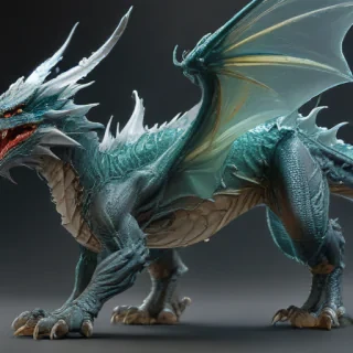 transparent dragon