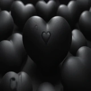 black hearts background