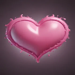 heart png pink