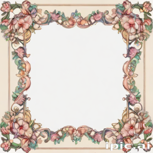 aesthetic border png