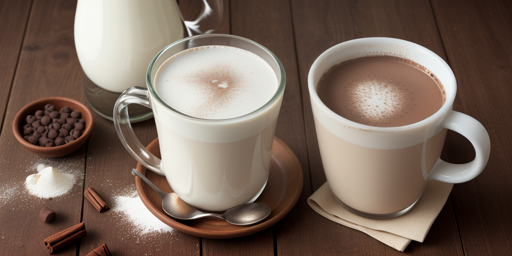 hot milk for hot chocolate