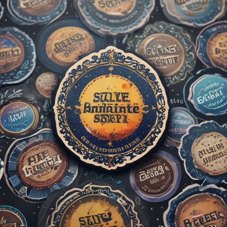 stickers mockup