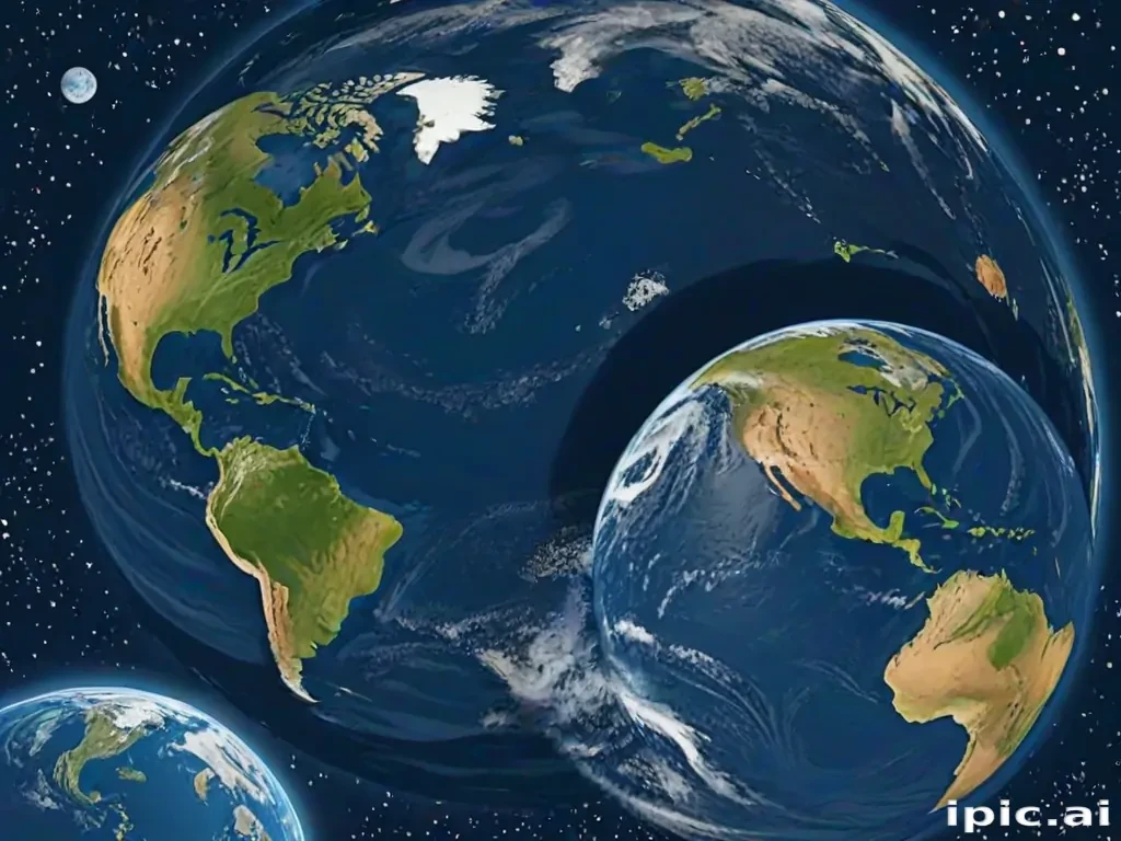 cartoon picture of planet earth