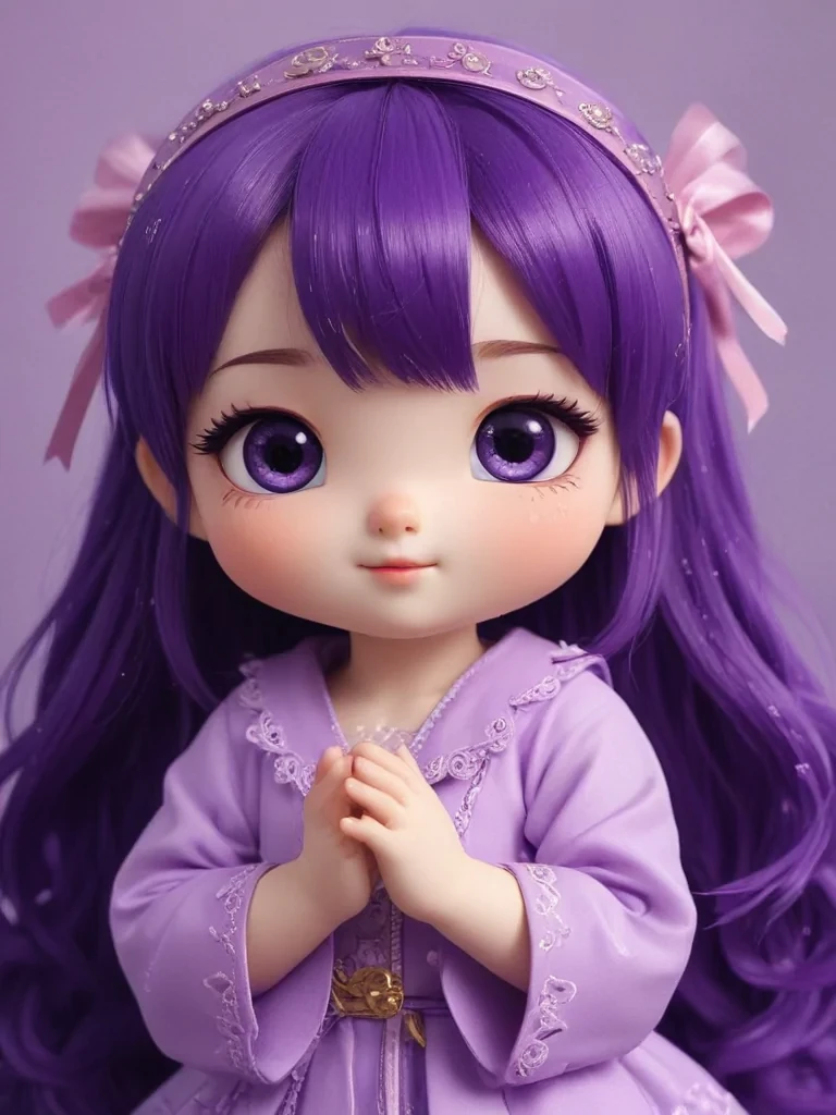kawaii cute purple wallpaper