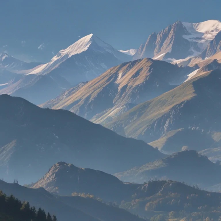 mountains transparent