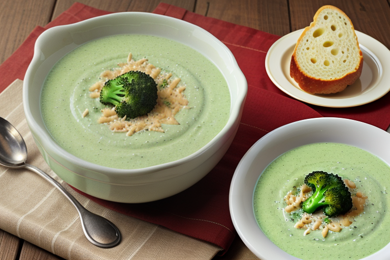 what to serve with broccoli cheese soup