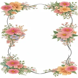 floral border clip art
